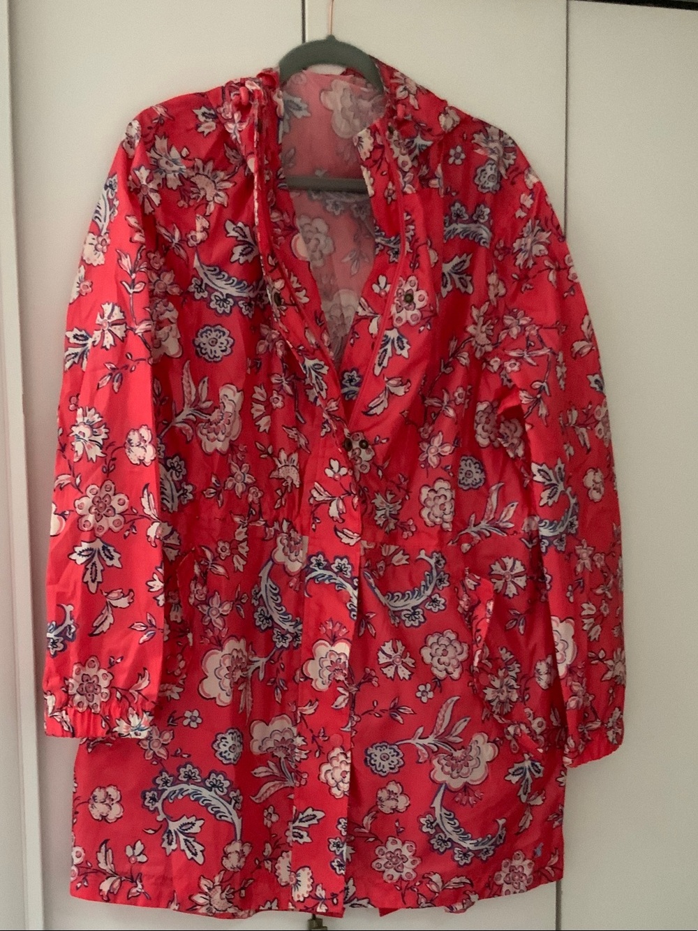 Joules lightweight rain jacket with hood